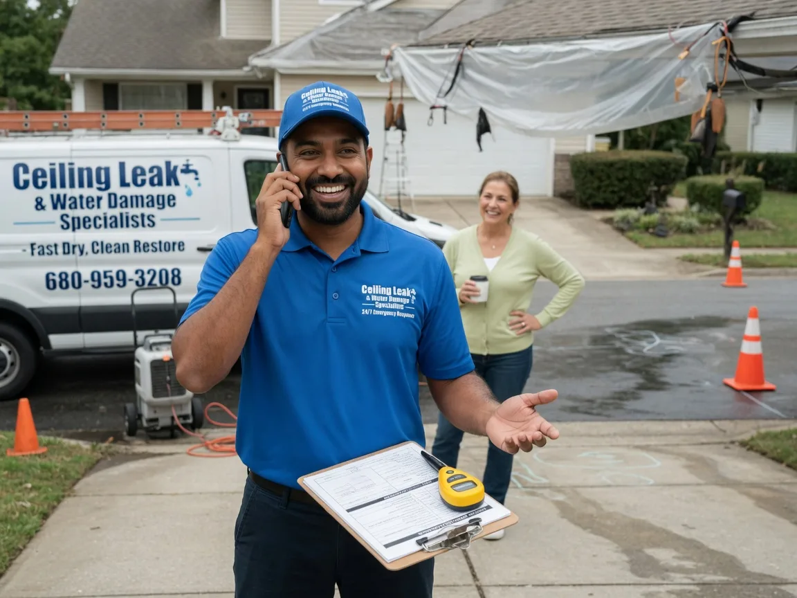 Ceiling Leak Cleanup Labolt, SD FAQs